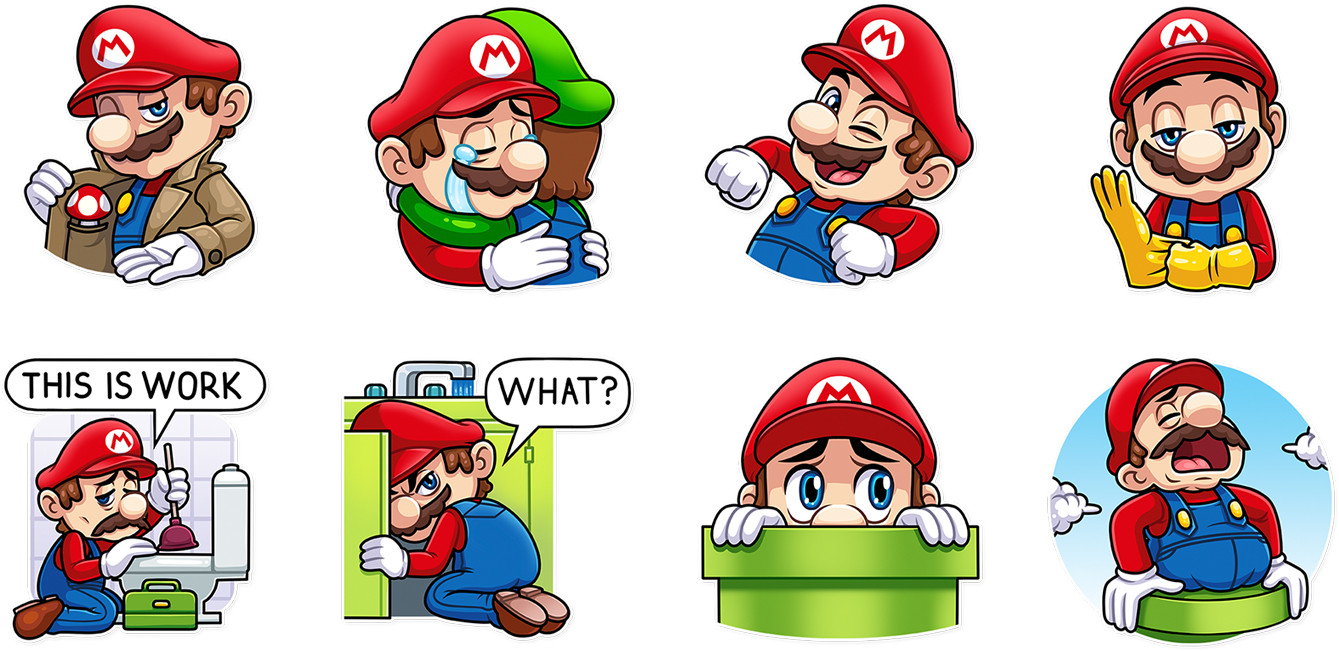 Add The Stickers On Telegram Clipart (1400x700), Png Download