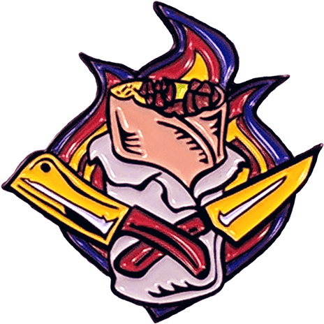 Señor Sisig X Peabe Pin, Pin, Peabe, Peabe Clipart (800x800), Png Download