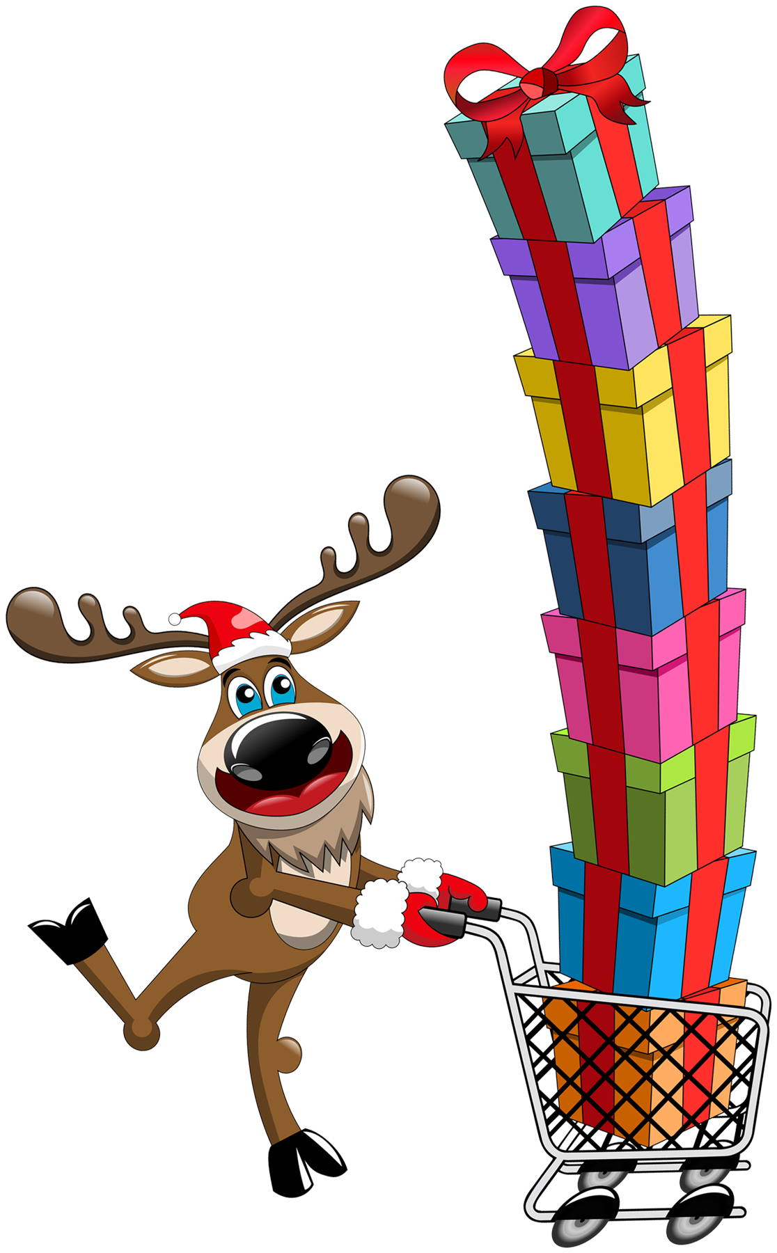 Gypsy Reindeer - Clipart (1116x1800), Png Download