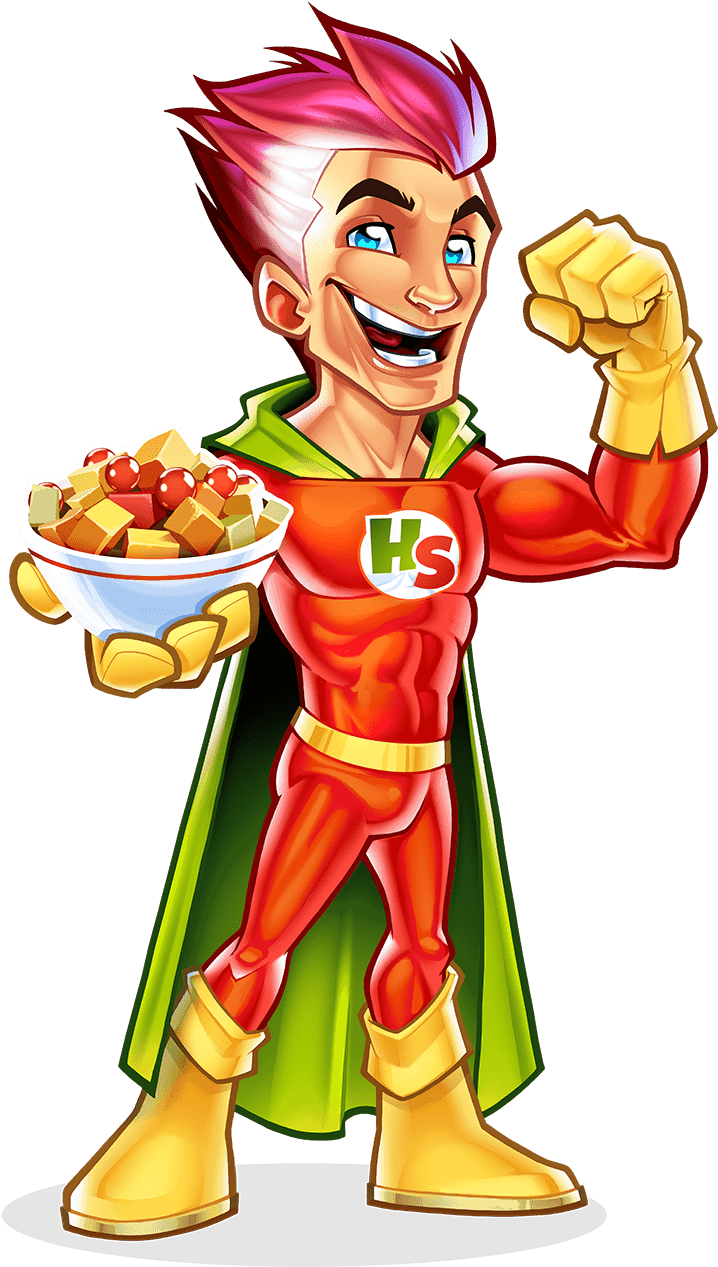 Snack Mascot Design Clipart (800x1310), Png Download