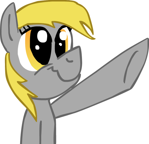 Colossalstinker, Derpy Hooves, Female, Mare, Pegasus, Clipart (600x581), Png Download