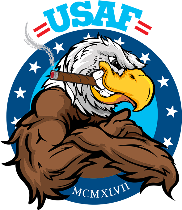 Airforce Cigar Shirt Clipart (600x700), Png Download