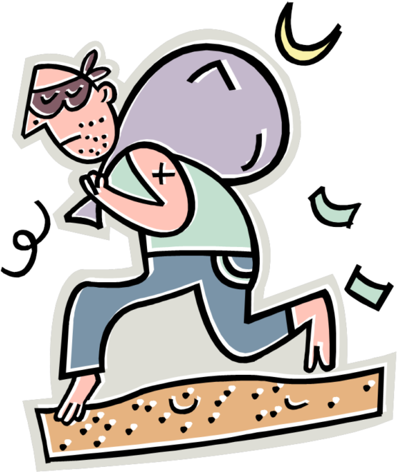 Download Burglar-cartoon Clip - - Png Download (#2973063) - PinClipart