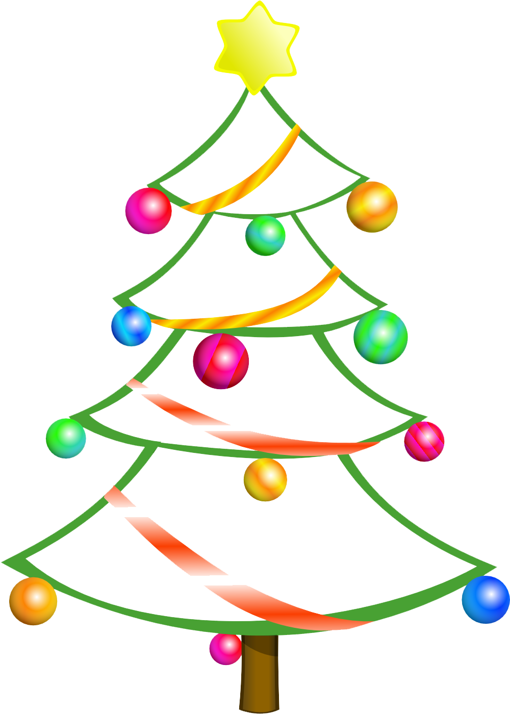 Free To Use & Public Domain Christmas Clip Art Free - Png Download (999x1497), Png Download