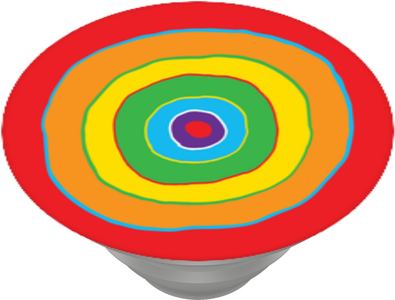 The Rainbow Center, Popsockets Clipart (989x1000), Png Download
