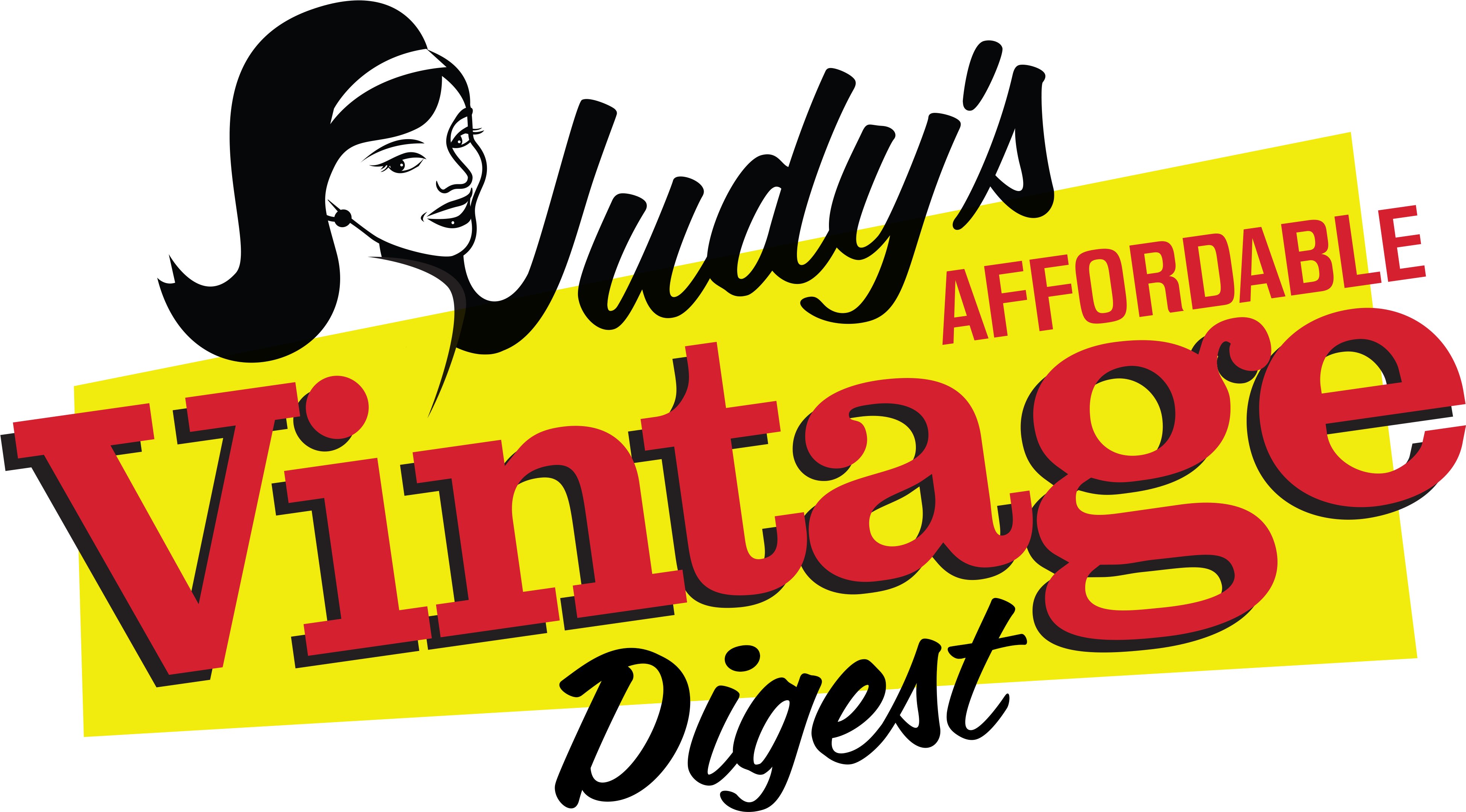 Advertise In Judy's Vintage Digest Clipart (3895x2331), Png Download