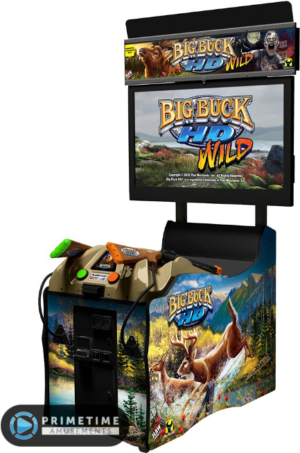 Big Buck Hd Wild Panorama Arcade Game Clipart (700x700), Png Download