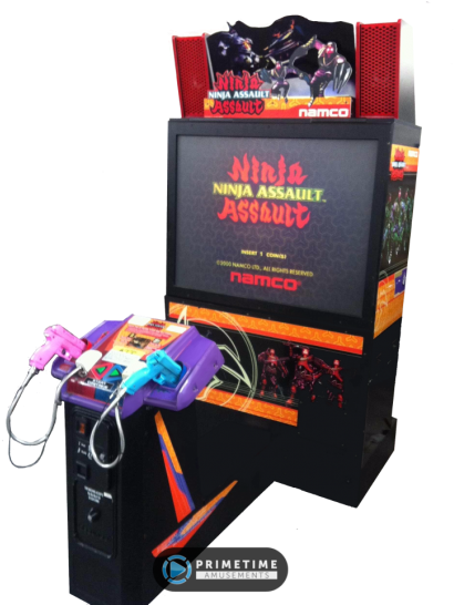 Ninja Assault Deluxe Video Arcade Game By Namco Clipart (570x570), Png Download