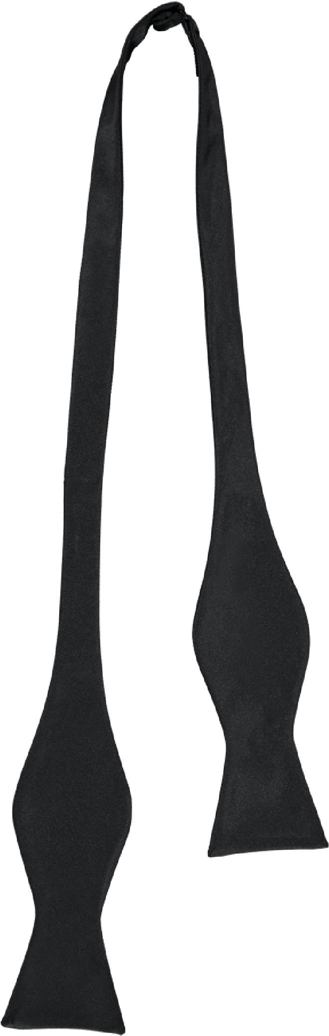 Bow Tie Silk Self Tie Black Clipart (2128x2128), Png Download