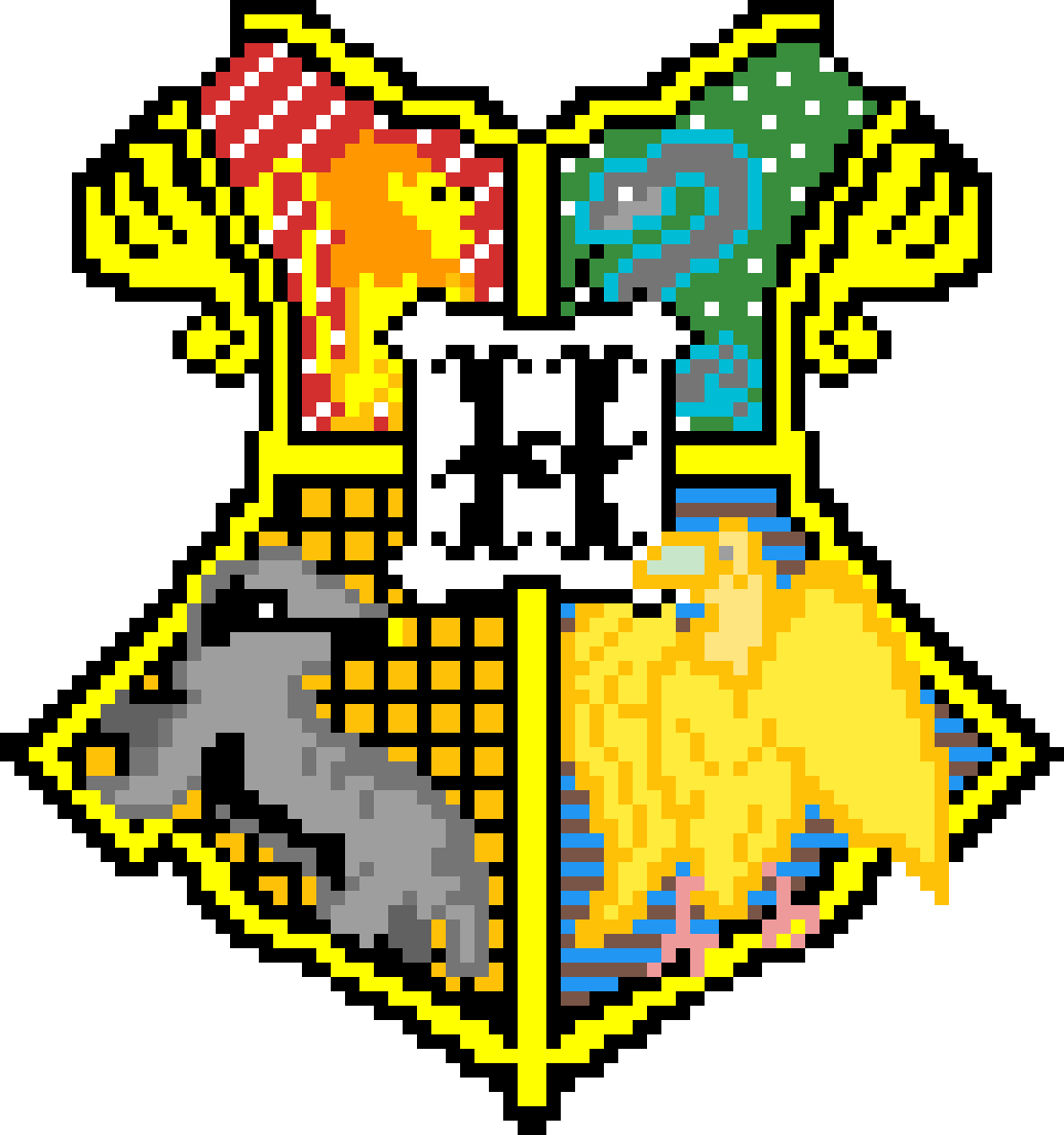 Hogwarts Clipart (1110x1185), Png Download