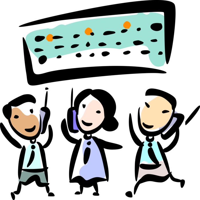 Investment Brokers Celebrate On Clipart (699x700), Png Download