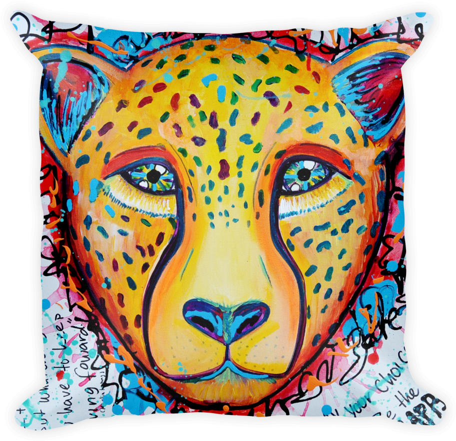 Cheetah Clipart (1000x1000), Png Download