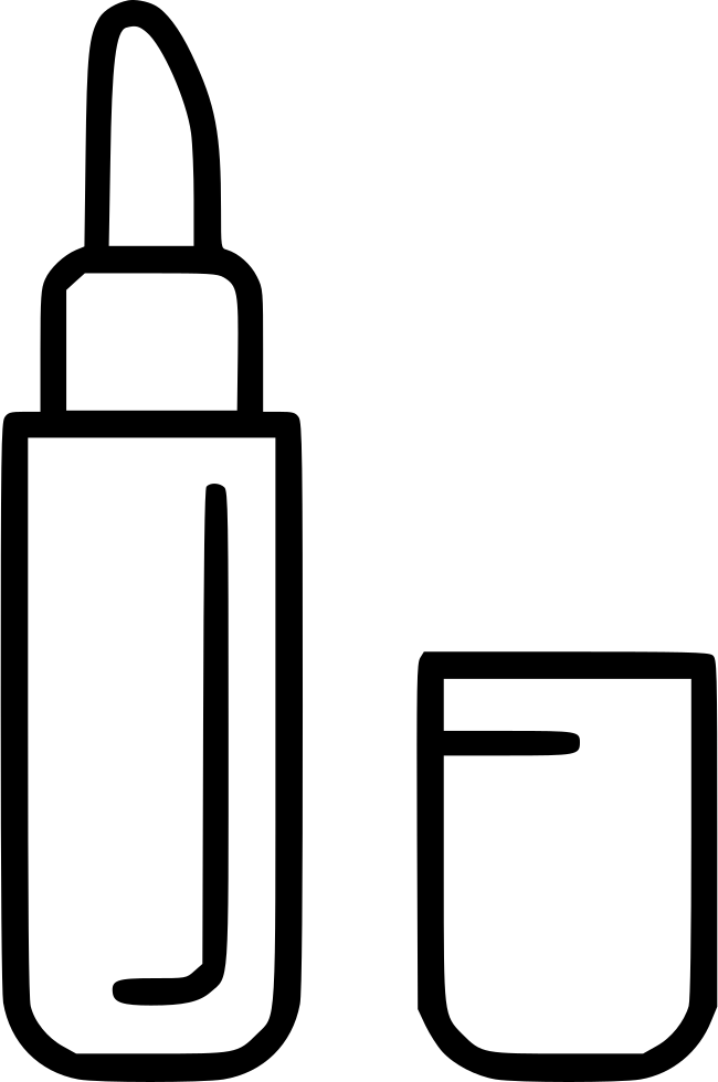 Lipstick Comments Clipart (650x980), Png Download