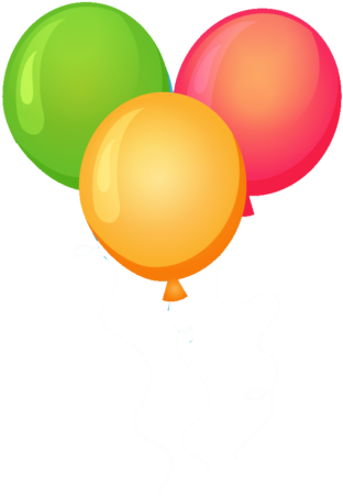 Happy Birthday Png Balloon Border Clipart (1024x1024), Png Download