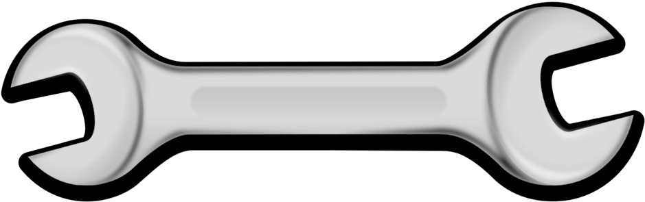 Wrench Clipart (958x383), Png Download