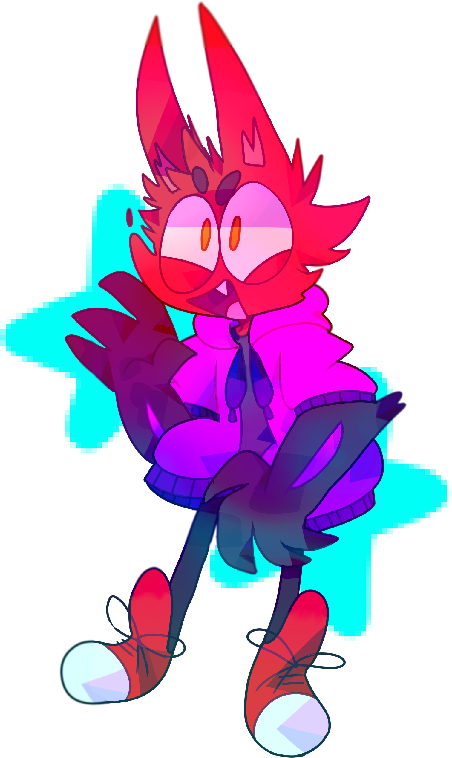 Fan Artspicy Furry Clipart (1671x2643), Png Download