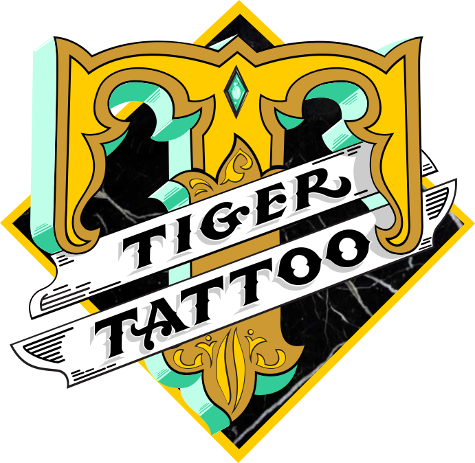 Tiger Tattoos Clipart Bird - Png Download (691x674), Png Download