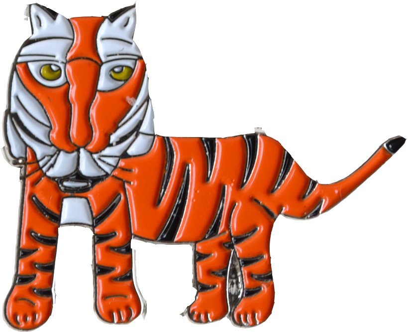 Darryl Brooks Tiger Pin Clipart (2464x1632), Png Download