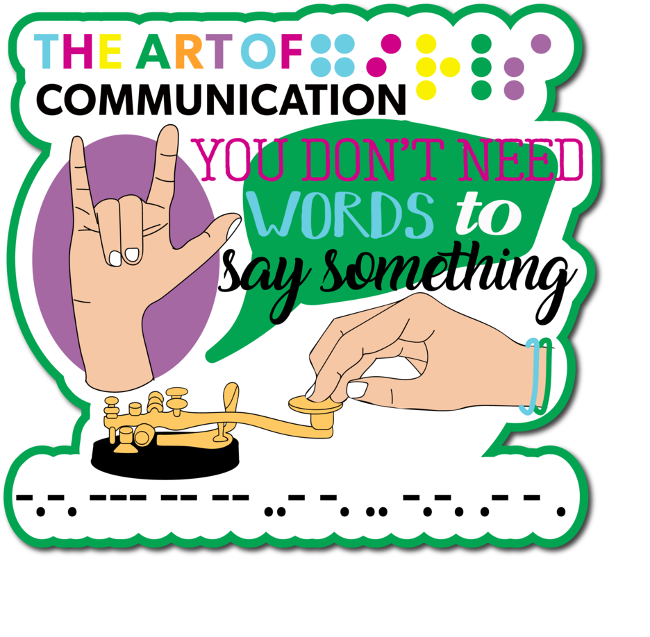 The Art Of Communication Patch Mad About Patches Clipart (1024x1024), Png Download