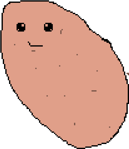 Chill Patato Clipart (1024x576), Png Download