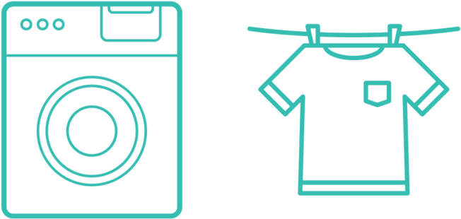 We Encourage Cold Water Washing And Hang Drying Of Clipart (750x413), Png Download