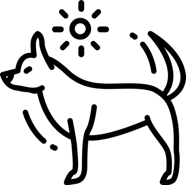 Chihuahua Rubber Stamp Clipart (600x596), Png Download