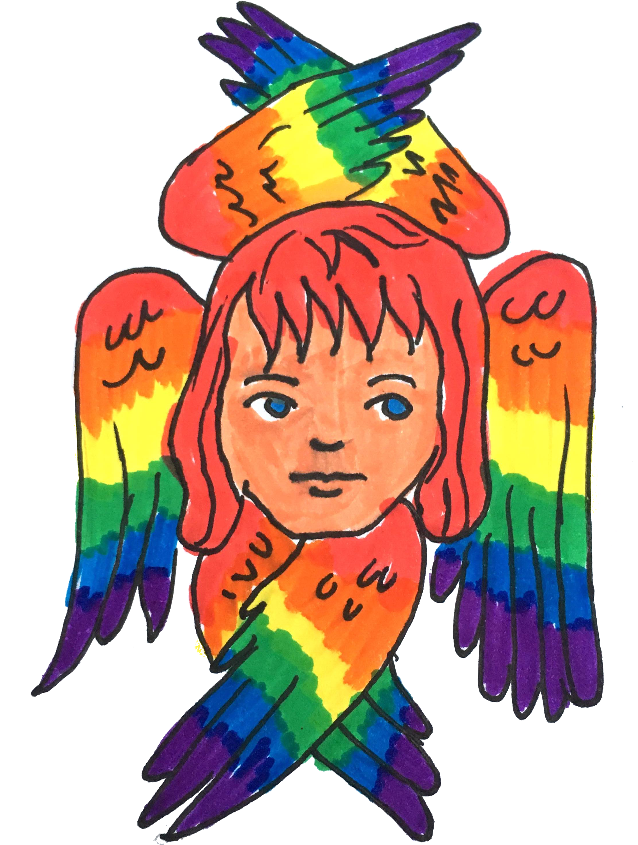 Two Seraphs Proper Clipart (2217x2992), Png Download