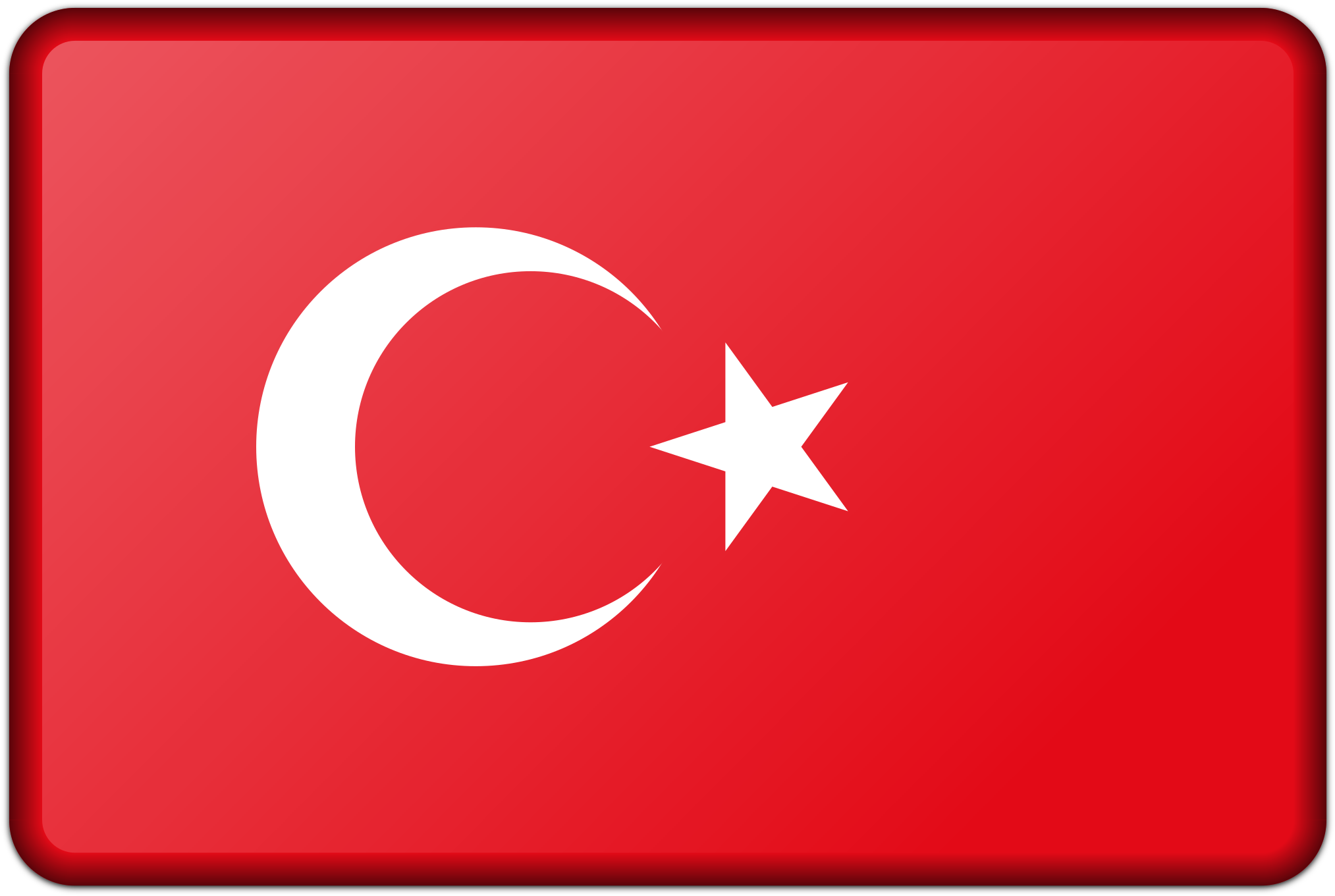Turkey Flag Image Library Stock Clipart (2400x1600), Png Download