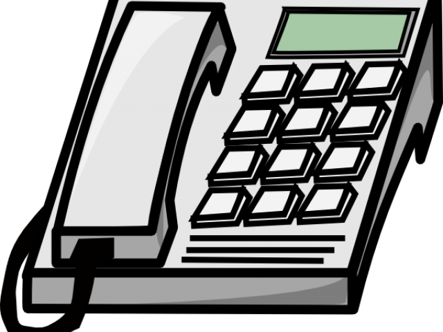 Telephone Clipart Teknologi - Png Download (640x480), Png Download