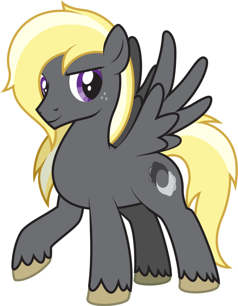 Lightning Stripe, Blonde, Blonde Mane, Cutie Mark, Clipart (848x1024), Png Download