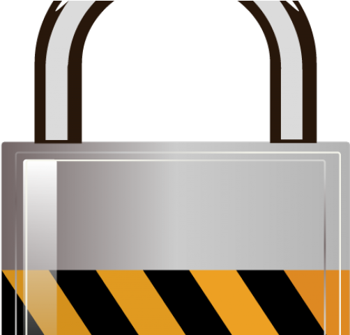 Padlock Clipart Door Lock - Png Download (640x480), Png Download