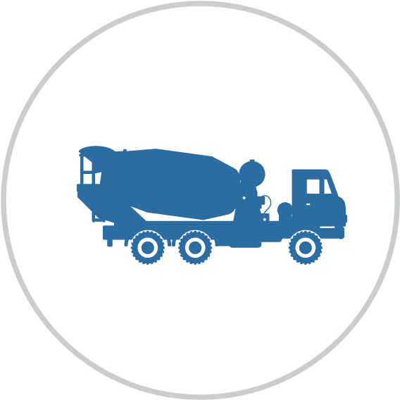 Concrete Mixer Icon Clipart (584x587), Png Download