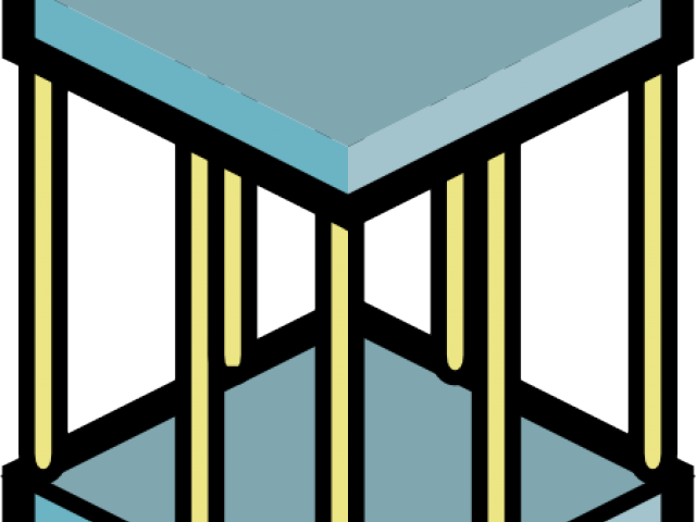 Cage Clipart Monkey Cage - Png Download (640x480), Png Download