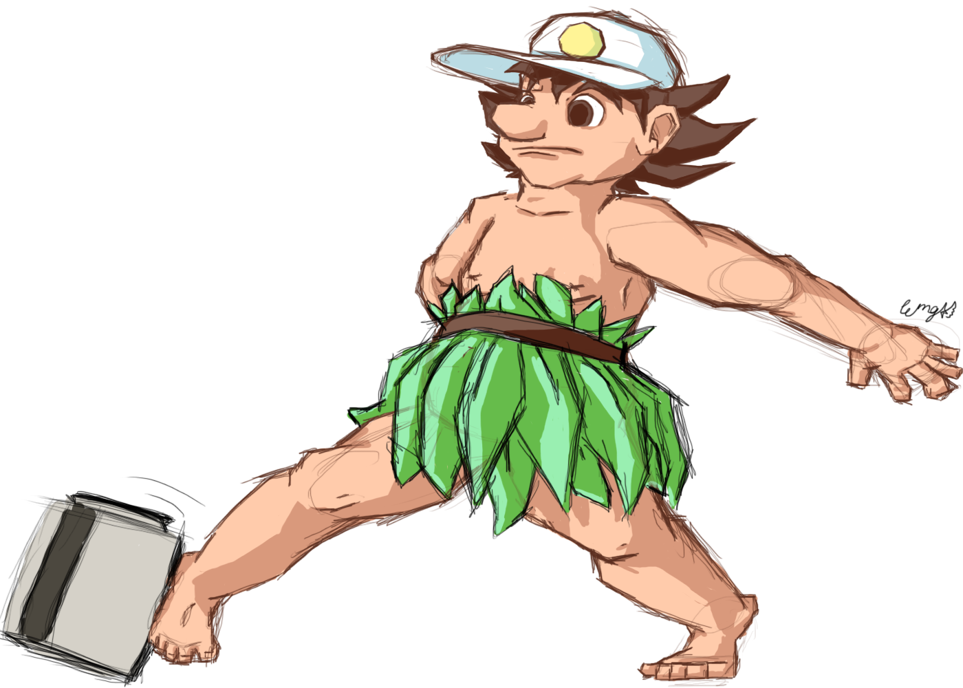 Daily Draw Feb Clipart (1400x1000), Png Download