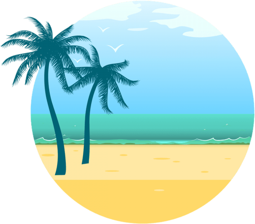 Free Png Download Summer Sea Decoration Clipart Png Transparent Png (850x748), Png Download