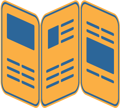 Cal Trans Brochure Icon Clipart (750x500), Png Download