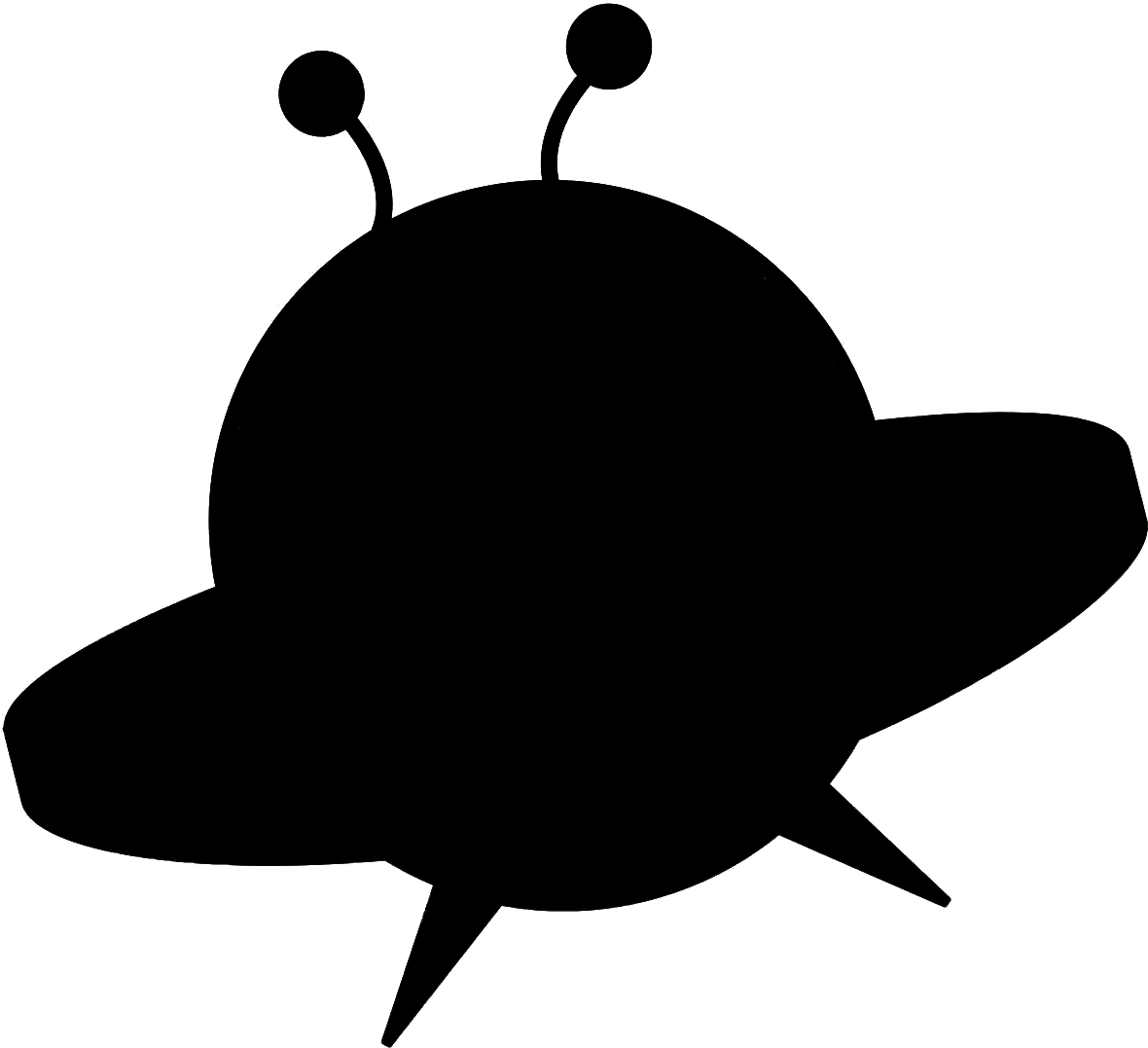 Spacecraft Cartoon Clip Art - Png Download (1180x1077), Png Download