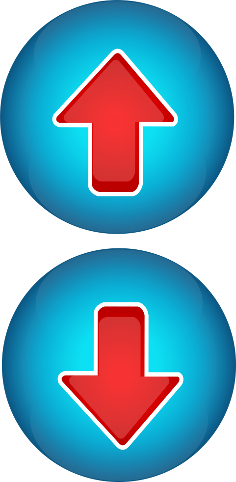 Free Png Download Up Down Arrows Clipart Png Photo Transparent Png (480x983), Png Download