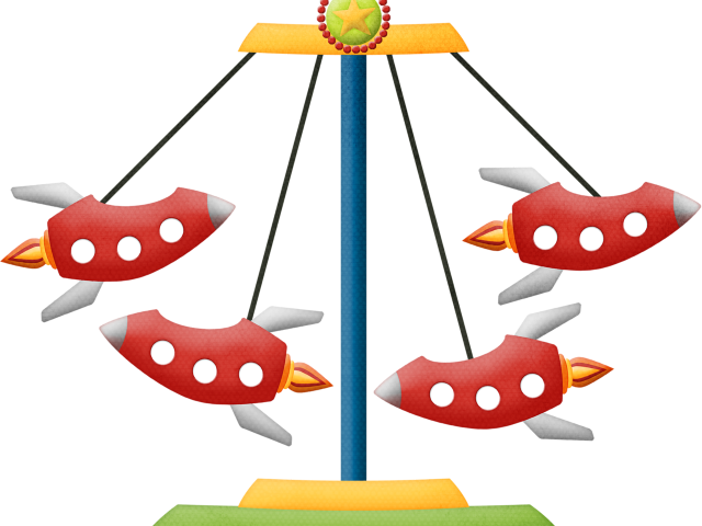 Amusement Park Clipart Parque - Png Download (640x480), Png Download