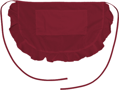 Fancy Frill Waist Apron Clipart (500x750), Png Download