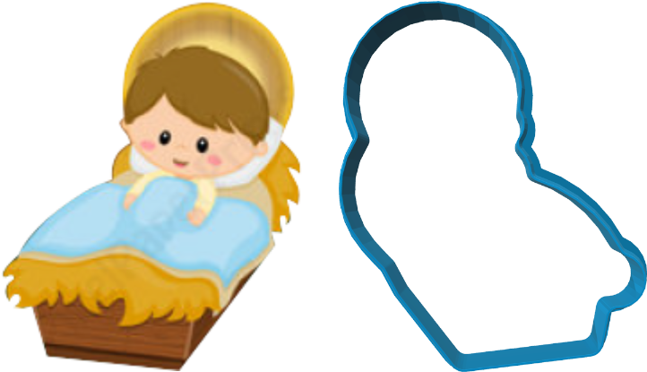 Niño Jesus Nacimiento Clipart (800x800), Png Download
