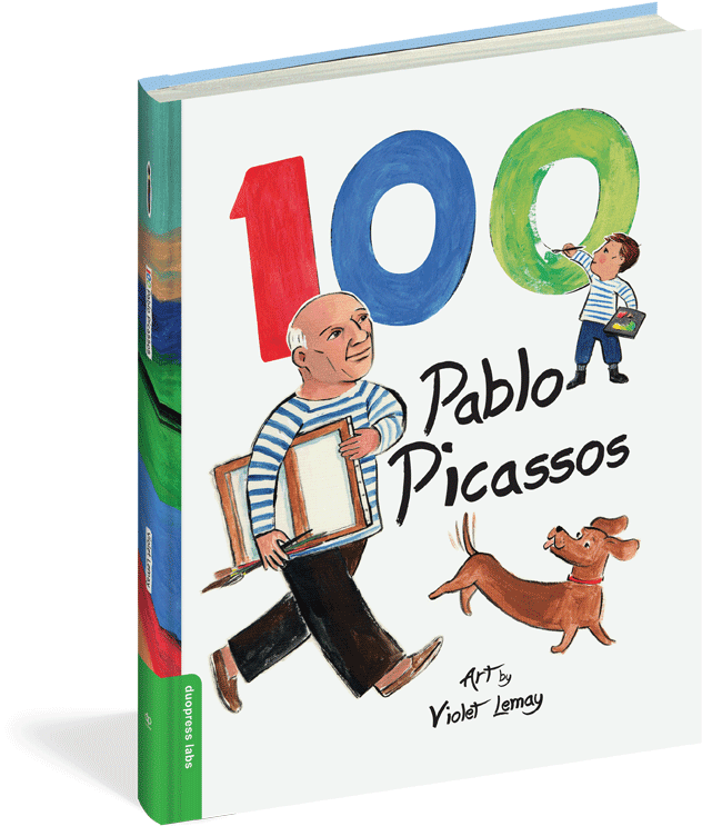 100 Pablo Picassos, Written By Mauricio Velazquez De Clipart (684x774), Png Download