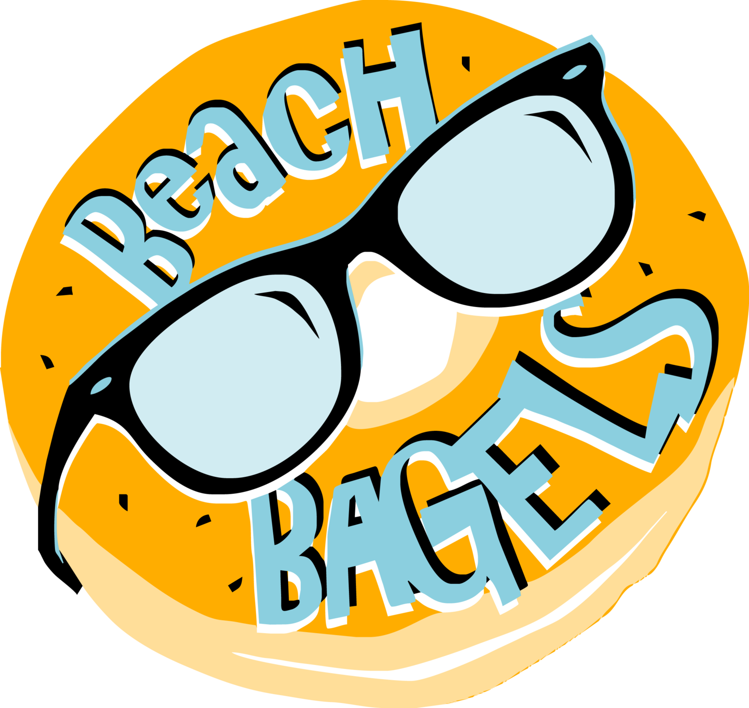 Bagel Clipart Bagel Breakfast - Png Download (1500x1418), Png Download