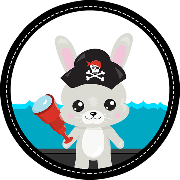 The Seas Are Riddled With Pirates And Not Just Any Clipart (600x601), Png Download