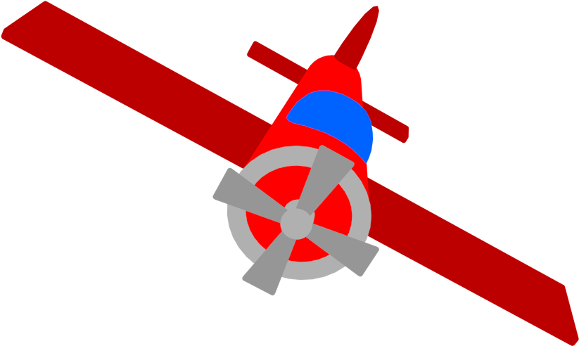 Plane Still Two Clipart (1920x1080), Png Download