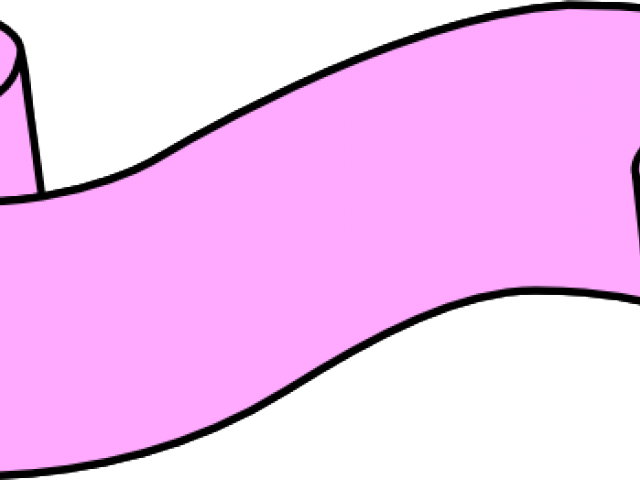 Ribbon Clipart Pink - Png Download (640x480), Png Download