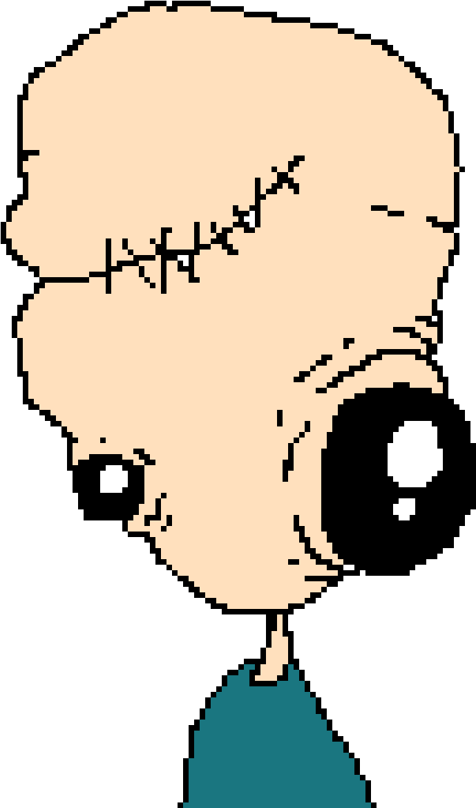 Less Terrible Salad Finger Kid Clipart (1200x1200), Png Download