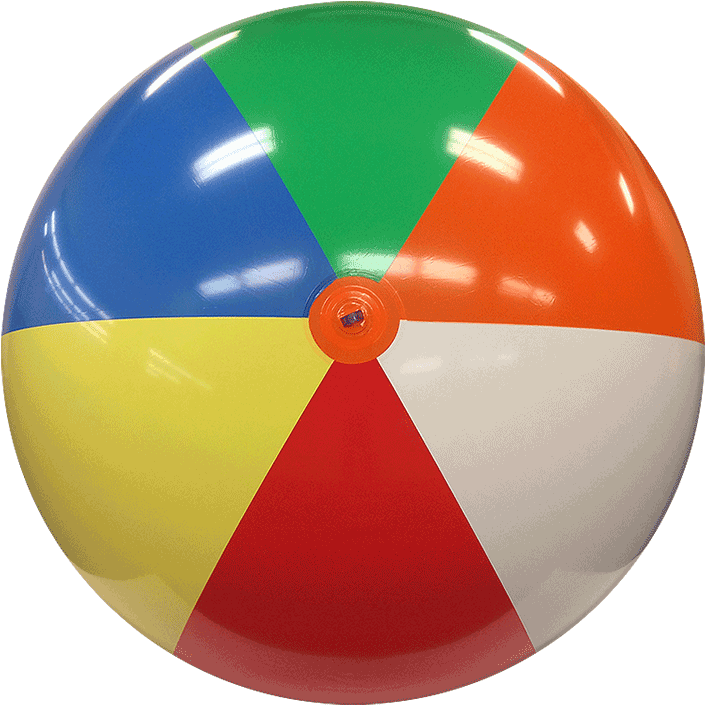 Beach Balls Png Clipart (750x750), Png Download