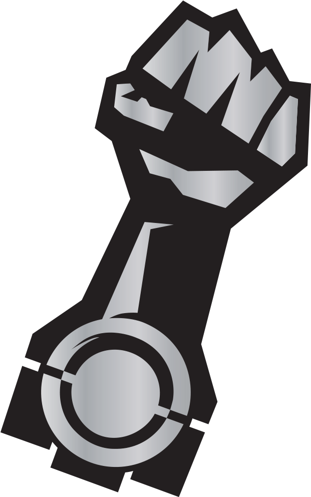 Mylar Fist Sticker Clipart (1000x1000), Png Download