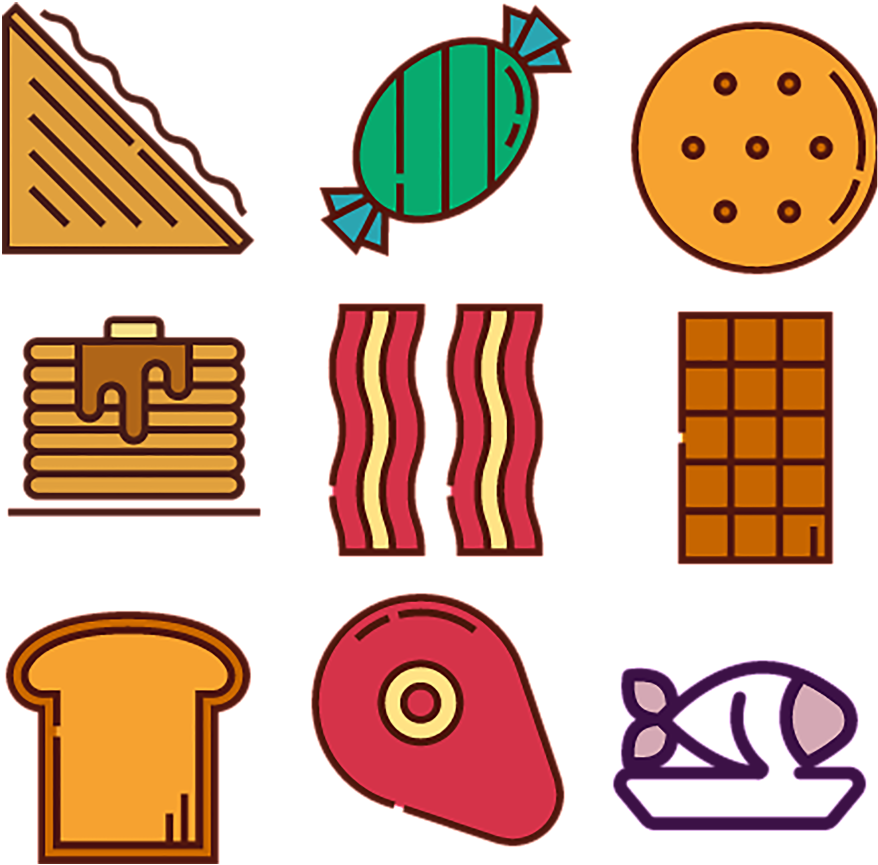 Food Exquisite Icon Clipart (1024x1024), Png Download